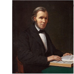 Portrait of the historian Lauritz Schebye Vedel Simonsen by Wilhelm Bendz — Oil Painting Reproduction