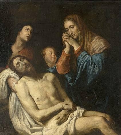 Lamentation over the Dead Christ