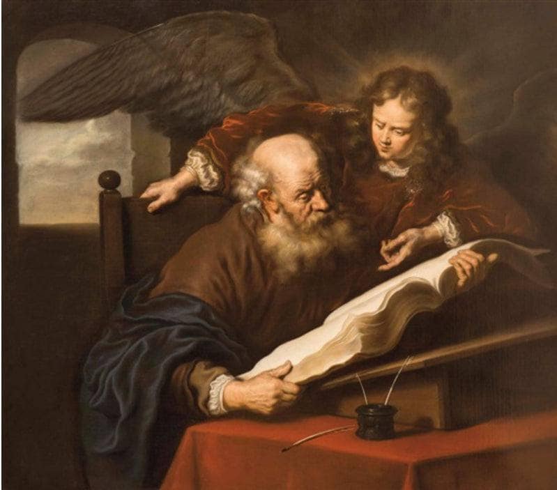 St. Matthew by Salomon Koninck — hand-painted cultural oil painting reproduction on canvas