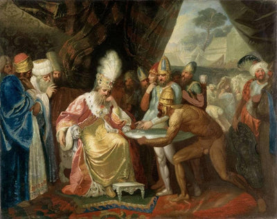 Scythian envoys to King Darius of Persia in study