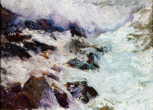 Sea and rocks - Jávea - Joaquín Sorolla