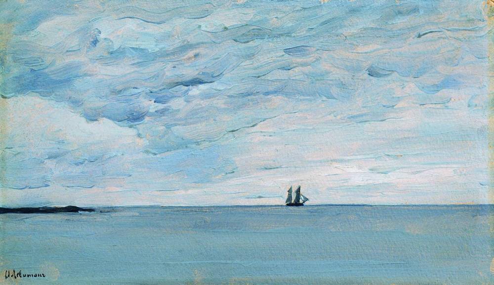 Sea by the coasts of Finland - Isaac Levitan