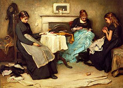 Seamstresses - Frank Holl