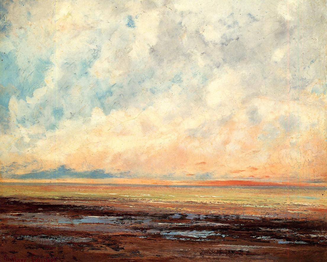 Seascape - Gustave Courbet