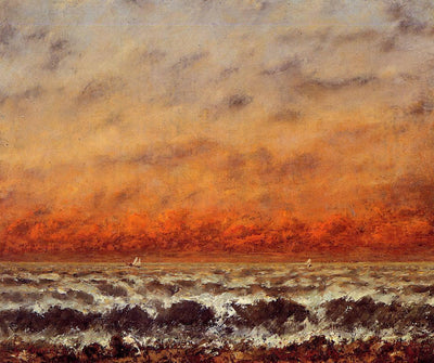 Seascape in entryway