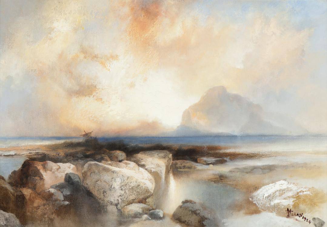 Seascape - Thomas Moran