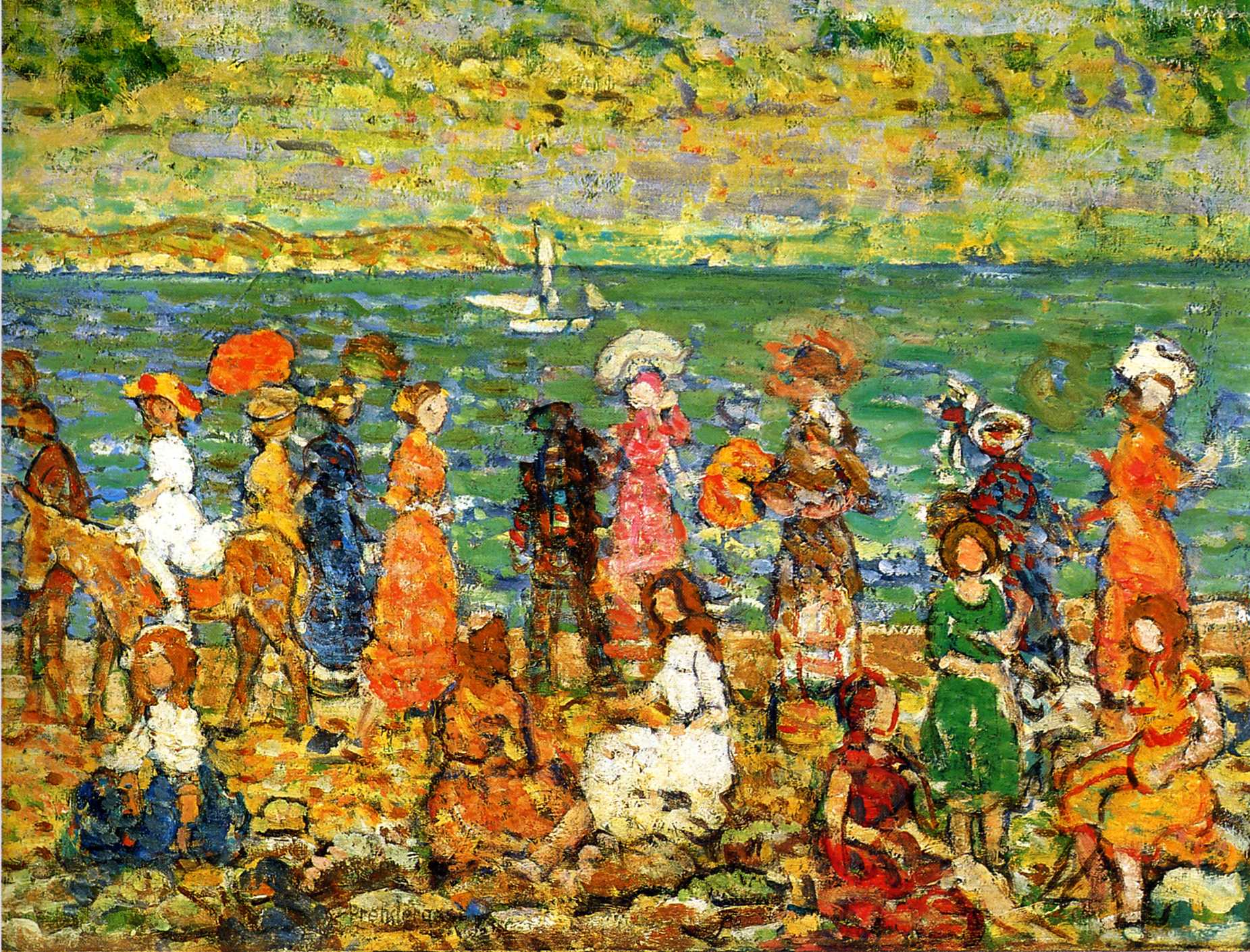 Seashore - Maurice Prendergast