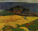Seaside harvest by Paul Gauguin — rural oil painting wall art, Post Impressionism