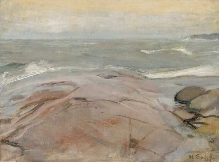 Seaside Landscape from Suursaari Island - Magnus Enckell