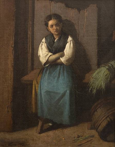 Seated Female - Giovanni (Nino) Costa