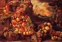 Seated Figure of Summer by Giuseppe Arcimboldo — hand-painted photography oil painting reproduction on canvas
