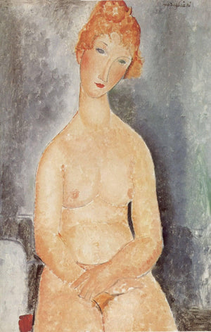 Seated nude - Amedeo Modigliani