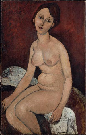 Seated nude - Amedeo Modigliani
