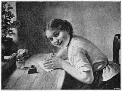 Secret correspondence in entryway