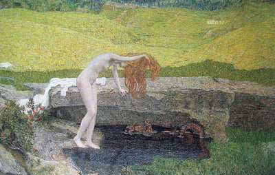 Vanity by Giovanni Segantini — oil painting reproduction