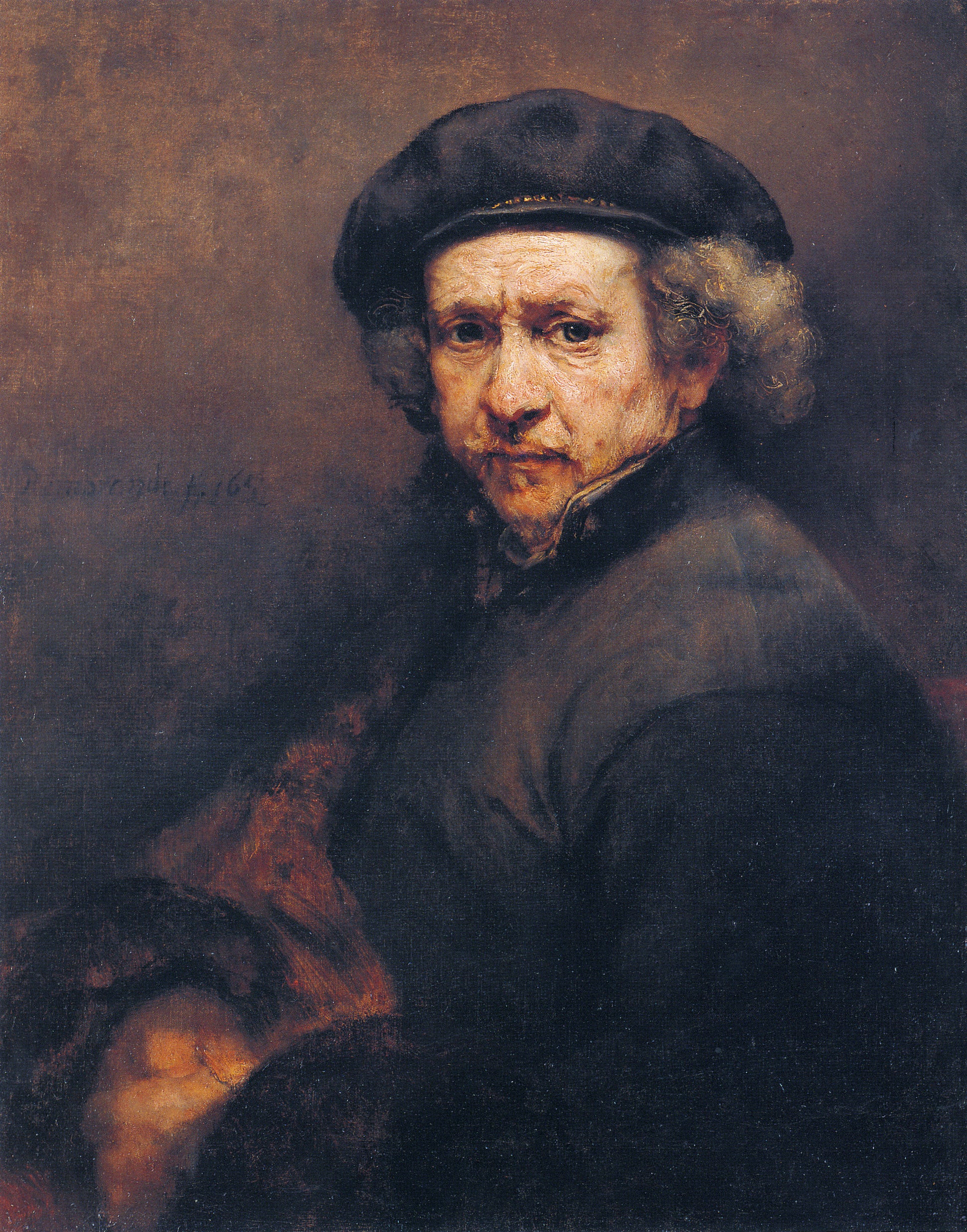 Self-portrait - Rembrandt