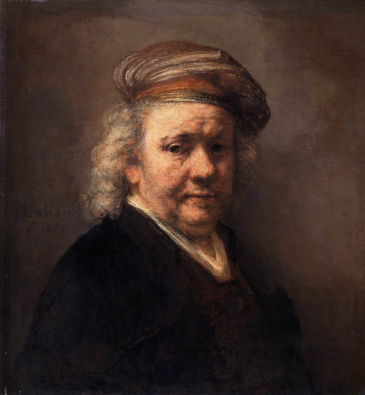 Self-portrait - Rembrandt