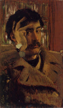 Self Portrait by James Tissot — hand-painted portrait oil painting reproduction on canvas