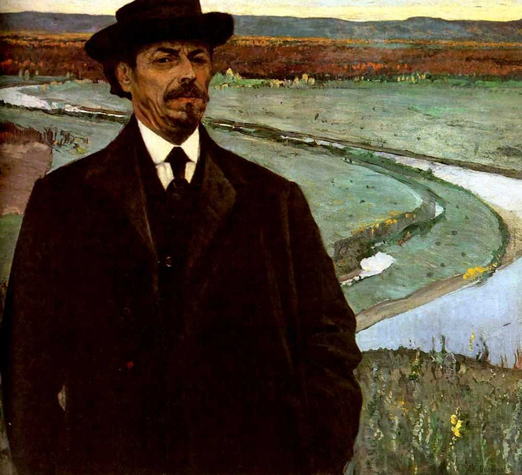 Self-Portrait - Mikhail Nesterov