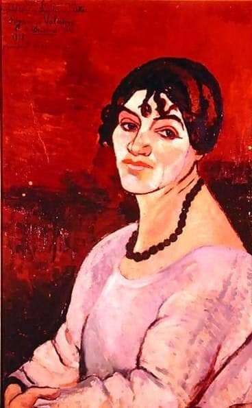 Self-Portrait by Suzanne Valadon — hand-painted portrait oil painting reproduction on canvas