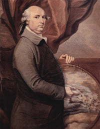 Self-Portrait by George Stubbs — hand-painted portrait oil painting reproduction on canvas