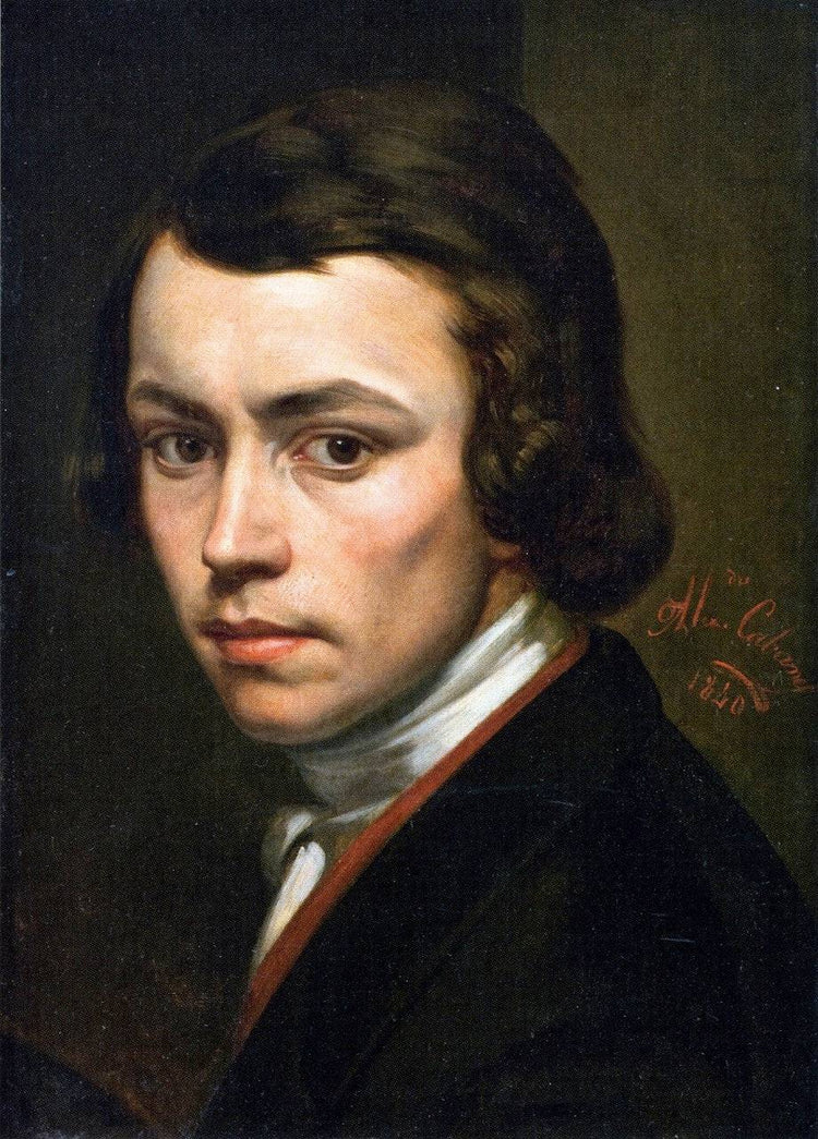 Self Portrait (aged 17) - Alexandre Cabanel