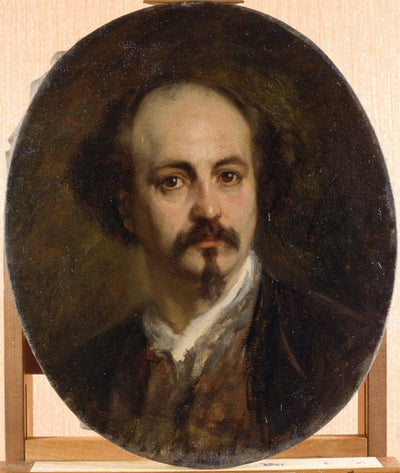 Self-Portrait by Alexandre Antigna — oil painting reproduction
