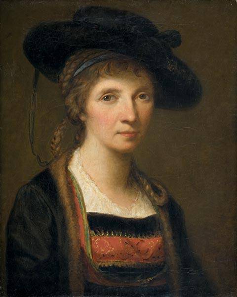 Self-portrait - Angelica Kauffman