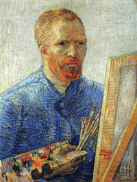 Self Portrait as an Artist by Vincent van Gogh — hand-painted portrait oil painting reproduction on canvas