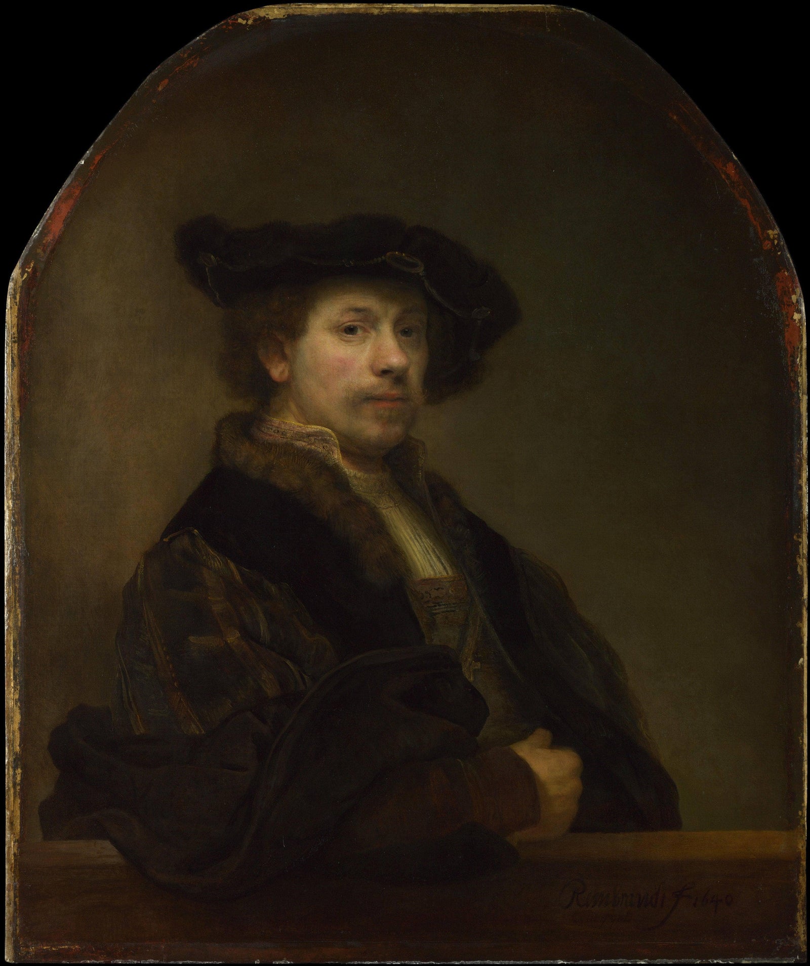 Self-portrait at the Age of 34