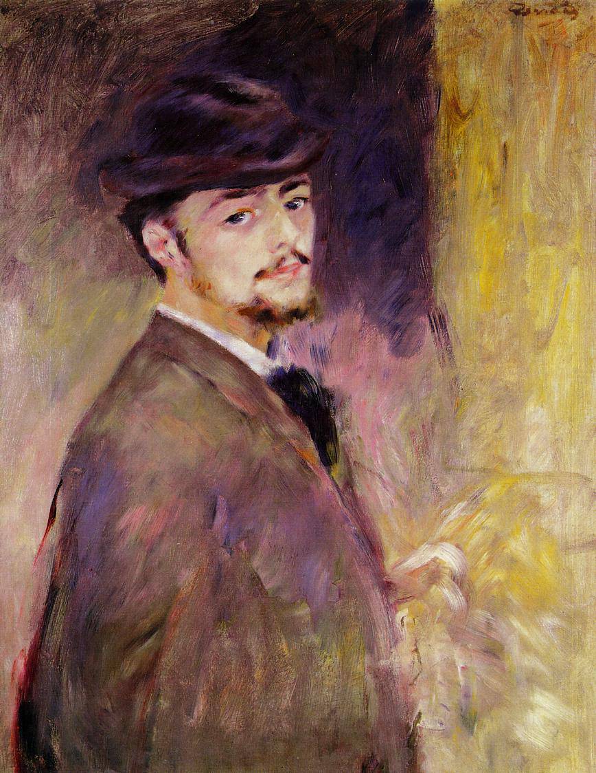 Self-Portrait at the Age of Thirty Five - Pierre-Auguste Renoir