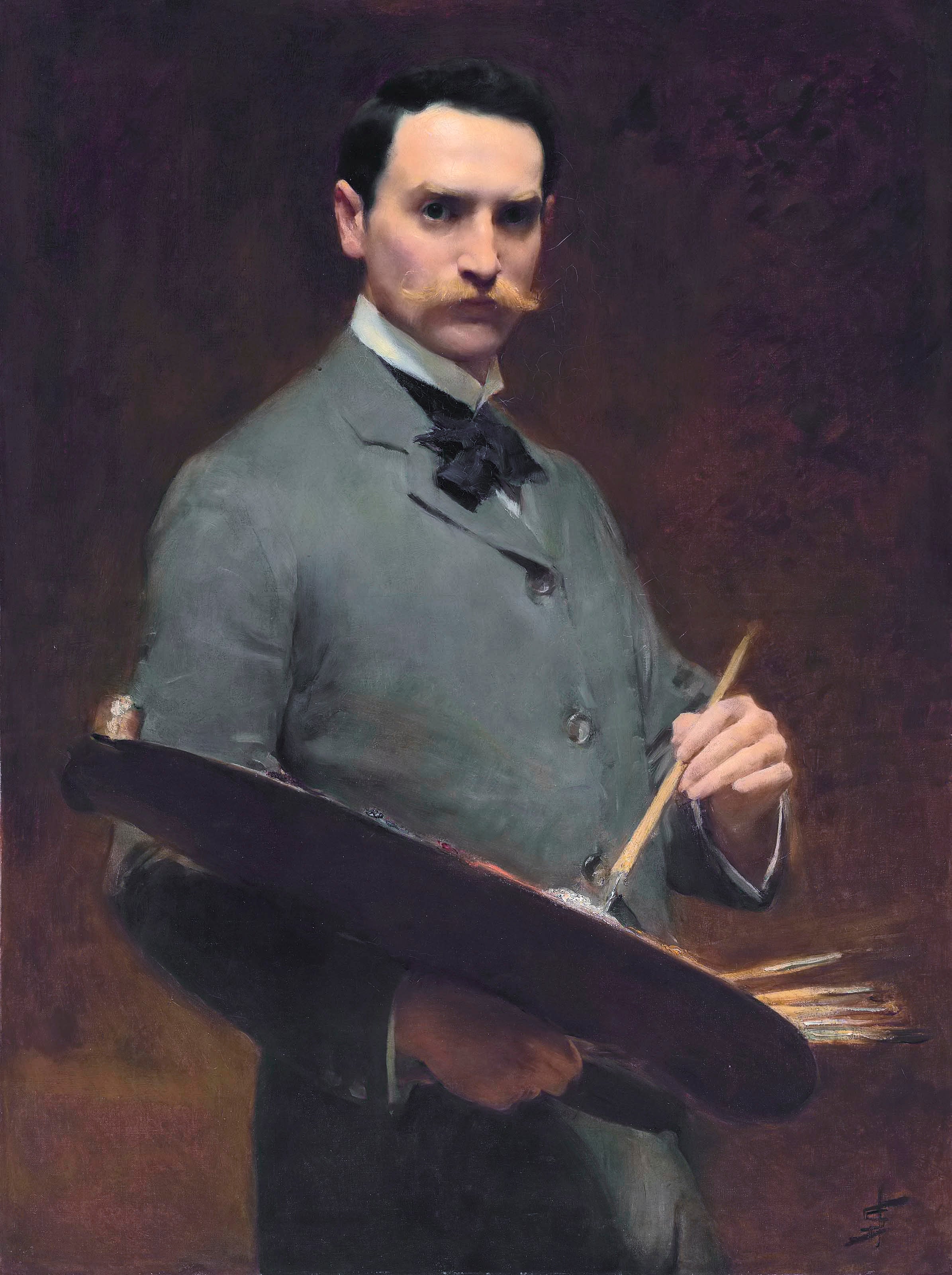 Self Portrait - Solomon Joseph Solomon