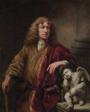 Self-portrait by Ferdinand Bol — male oil painting wall art, Baroque