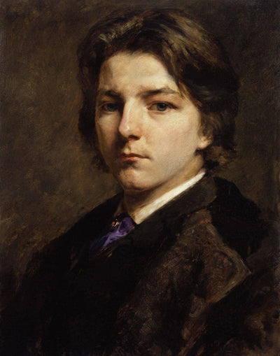 Self-portrait by Frank Holl — oil painting reproduction