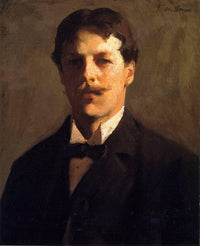 Self-portrait by Frank W. Benson — hand-painted portrait oil painting reproduction on canvas