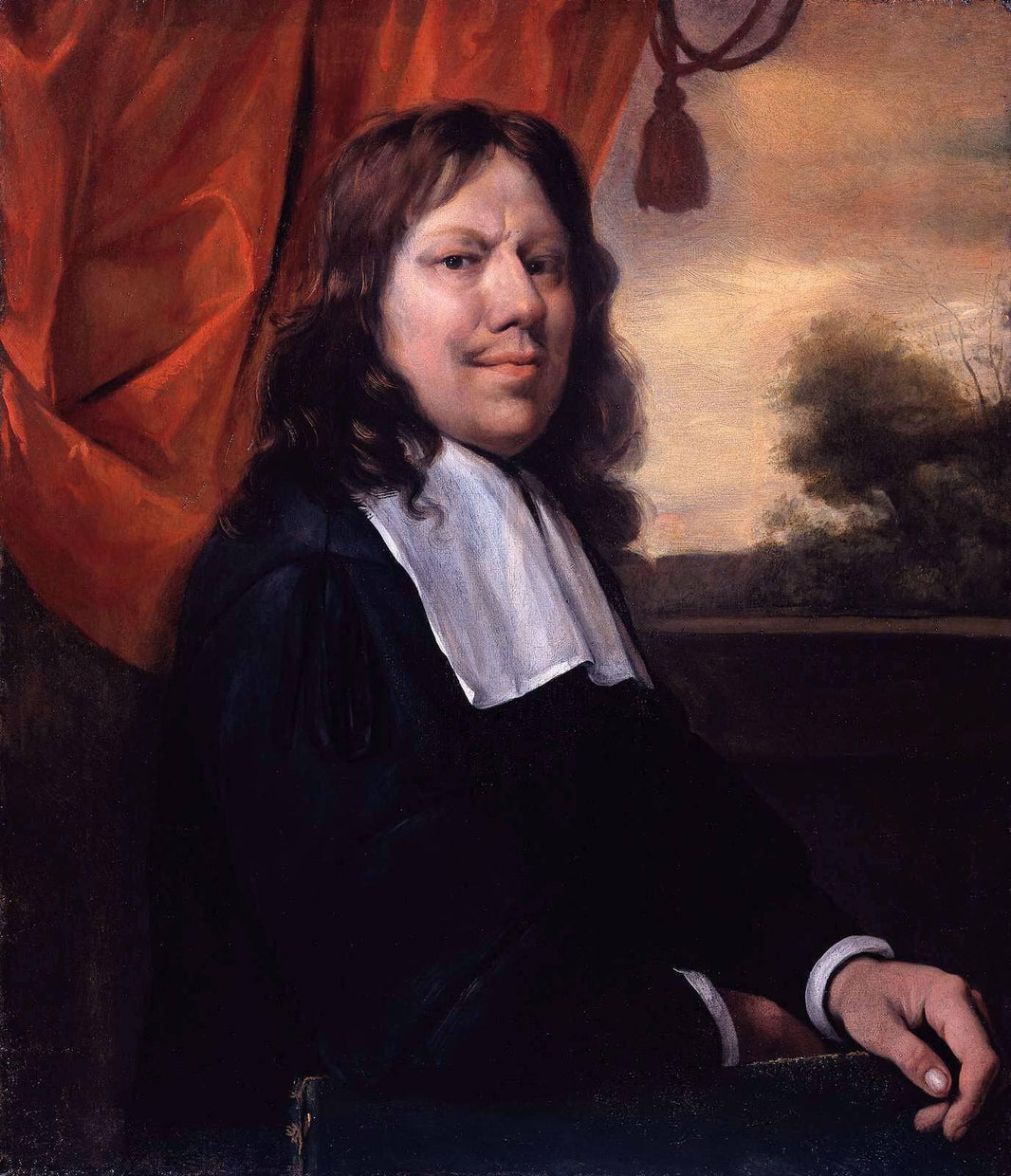 Self-portrait by Jan Steen — hand-painted portrait oil painting reproduction on canvas