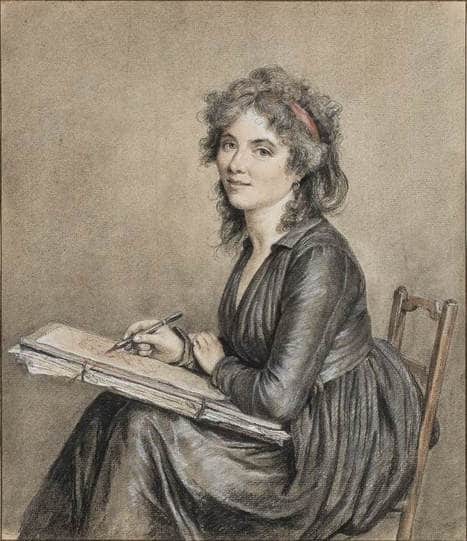 Self Portrait - Marie-Gabrielle Capet