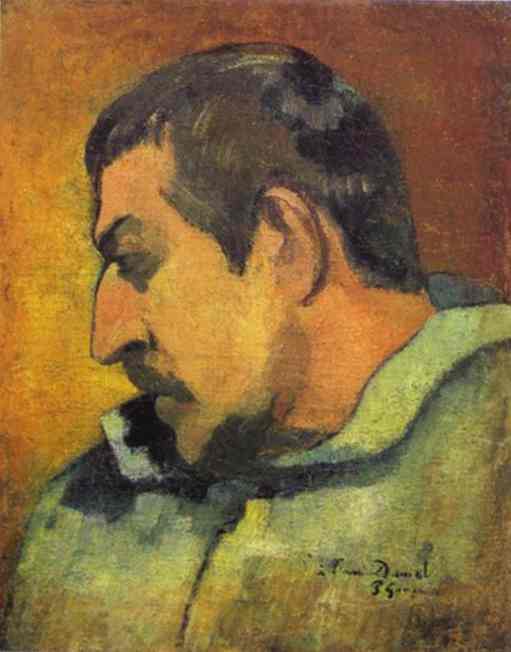 Self Portrait by Paul Gauguin — hand-painted portrait oil painting reproduction on canvas