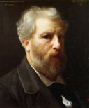 Self-Portrait Presented To M. Sage by William-Adolphe Bouguereau — hand-painted portrait oil painting reproduction on canvas