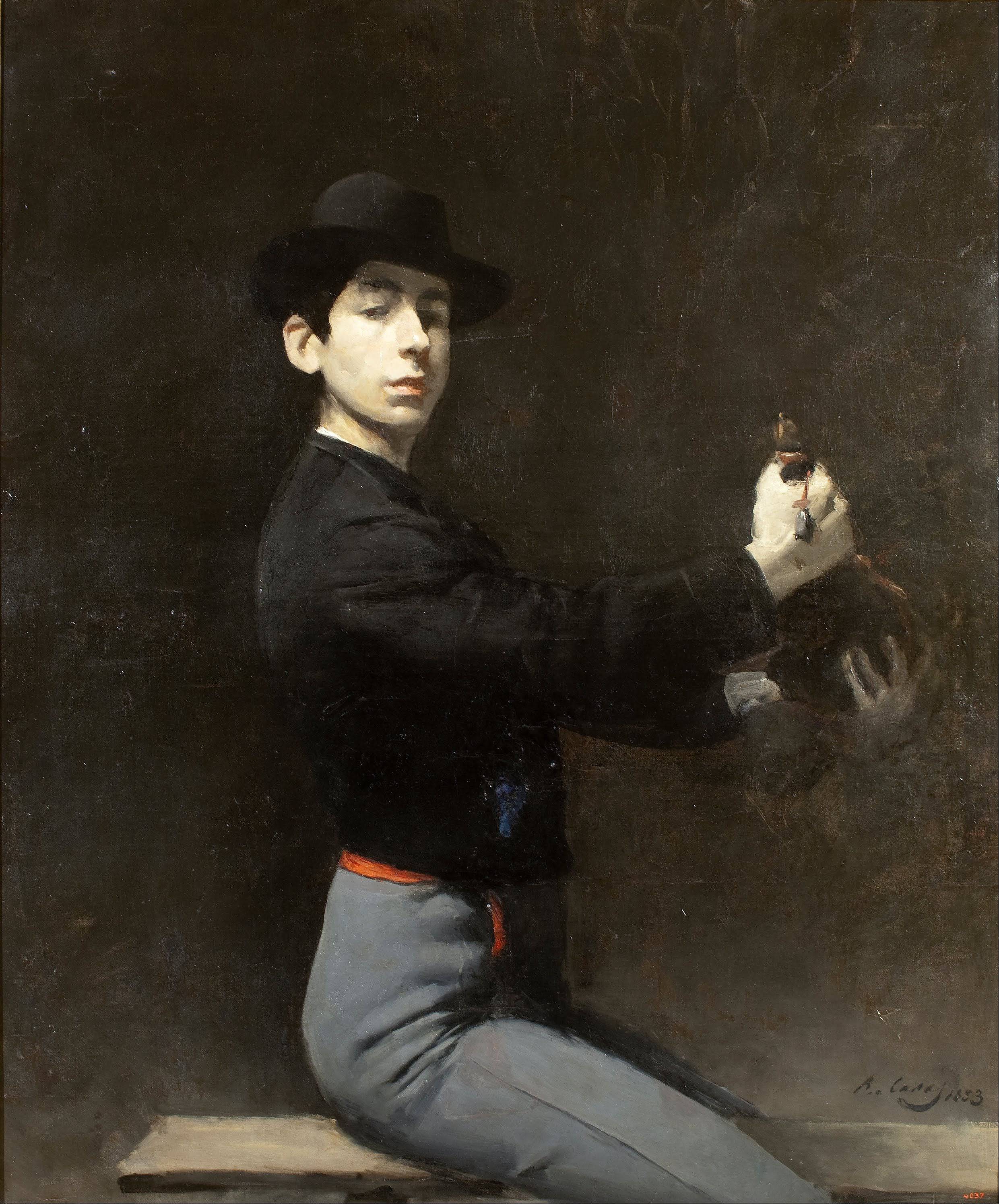 Self-portrait - Ramon Casas