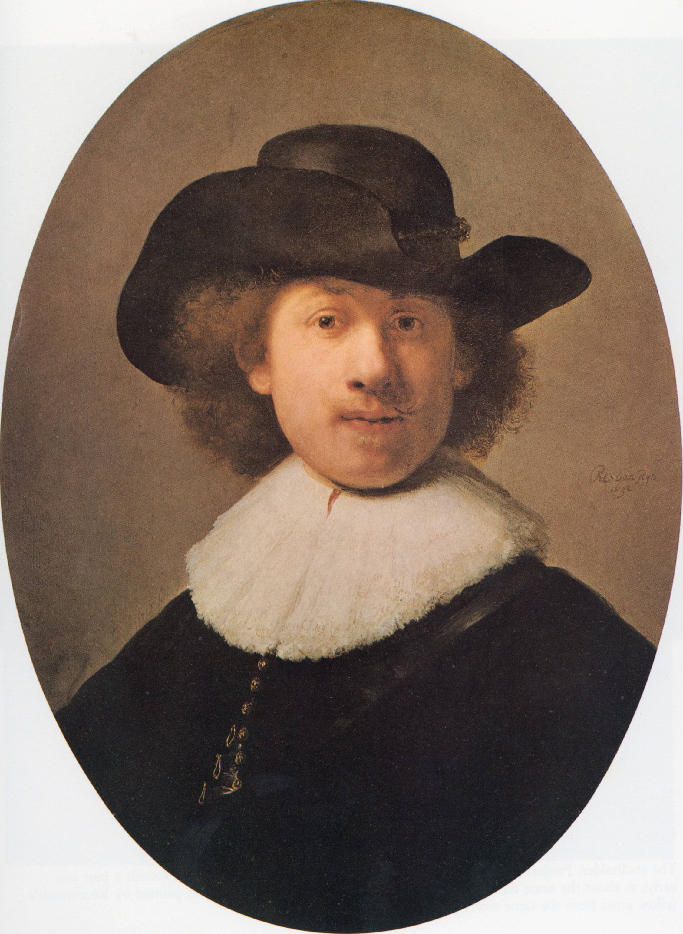 Self-portrait - Rembrandt