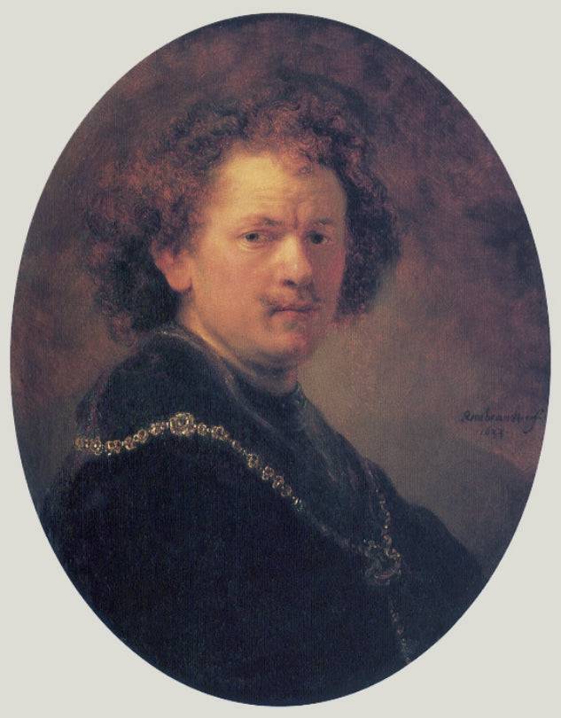 Self-portrait - Rembrandt