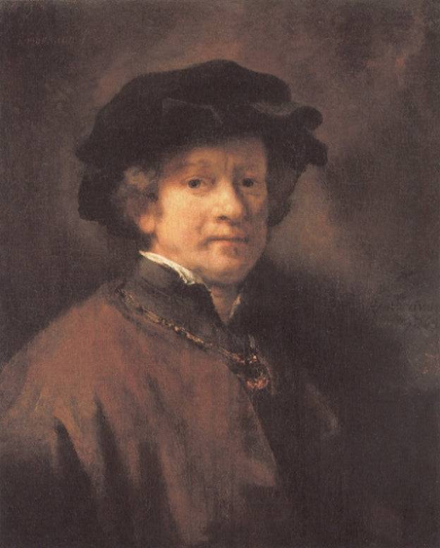 Self-portrait - Rembrandt