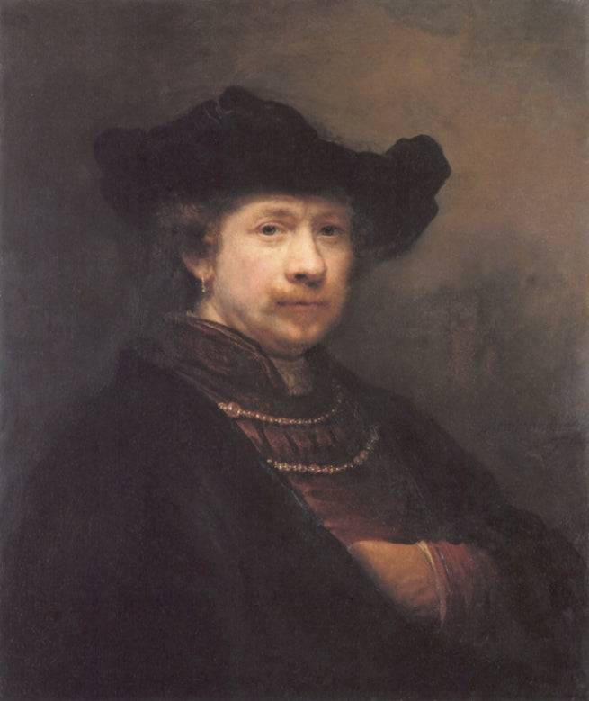 Self-portrait - Rembrandt