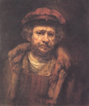 Self-portrait - Rembrandt