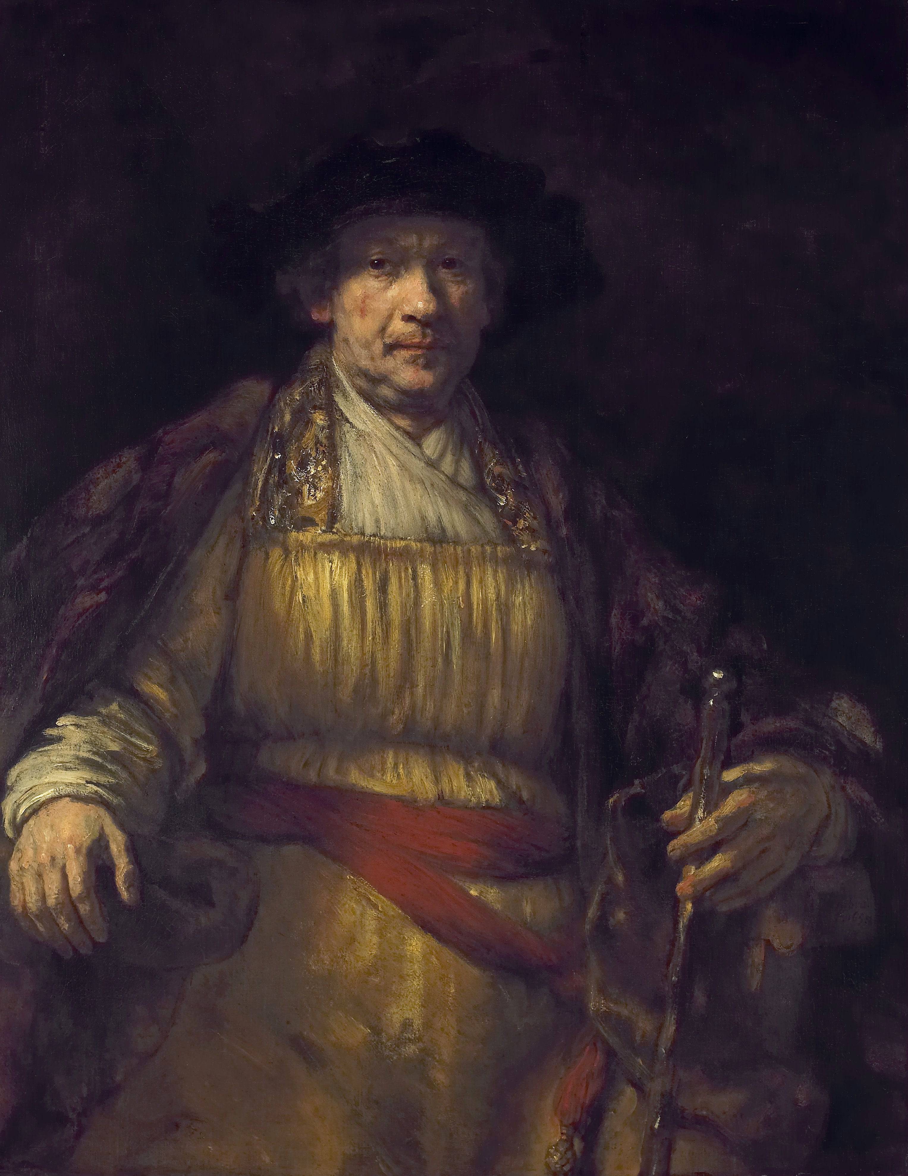 Self-portrait - Rembrandt