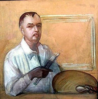 Self-portrait by Serge Sudeikin — hand-painted portrait oil painting reproduction on canvas