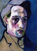 Self Portrait by Theo van Doesburg — hand-painted portrait oil painting reproduction on canvas