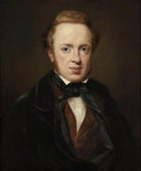 Self Portrait by Thomas Jones Barker — male oil painting wall art, Romanticism
