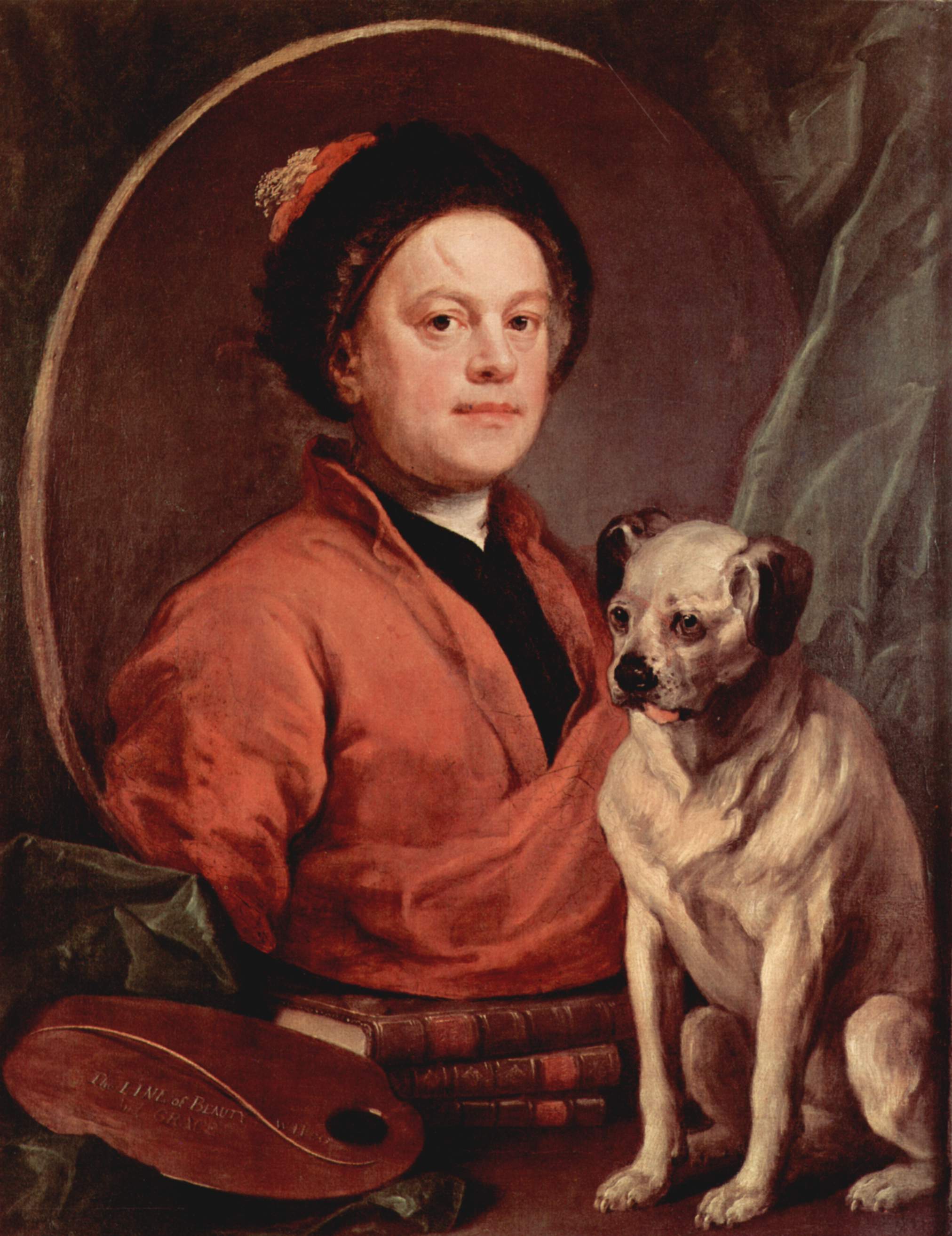 Self portrait - William Hogarth